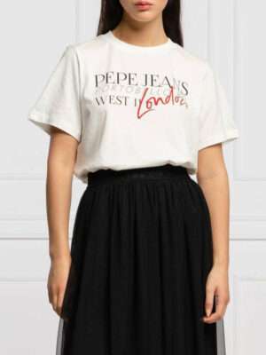 PEPE JEANS ANETTE T-SHIRT ΜΕ ΤΥΠΩΜΑ