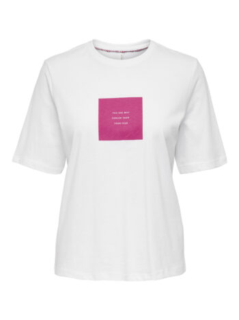 ONLY ELOISE JRS BOXY T-SHIRT ΜΕ ΤΥΠΩΜΑ