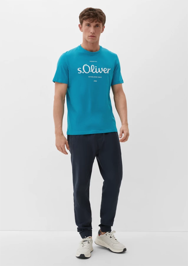 S.OLIVER BASIC T-SHIRT ΜΕ ΤΥΠΩΜΑ