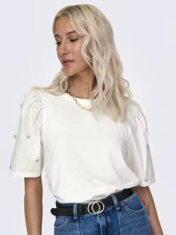 ONLY ONLLINA PUFF SHINE TOP