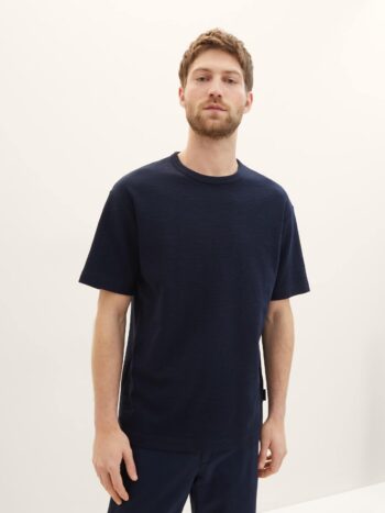 TOM TAILOR COMFORT STRACTURED T-SHIRT